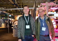 Bruno Pollet van CropDesign en Xavier Scheldeman van CropDesign/BASF